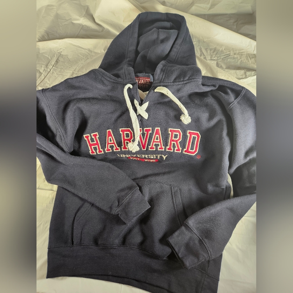 Harvard Navy Hoodie for Women